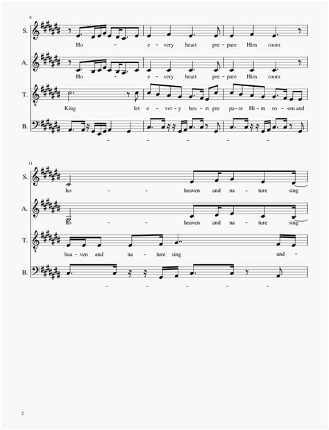 Joy To The World Pentatonix Sheet Music, HD Png Download , Transparent ...