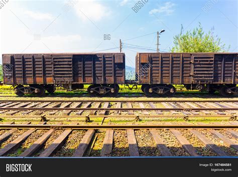 Train Track Cargo Image & Photo (Free Trial) | Bigstock