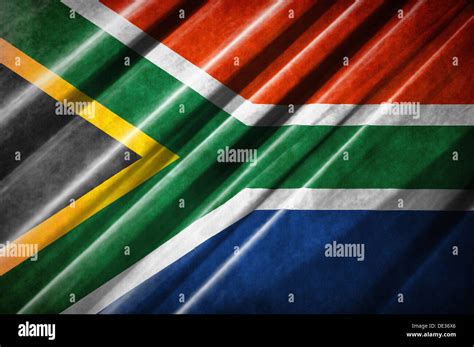 FLAG of RSA (Republic of South Africa Stock Photo - Alamy