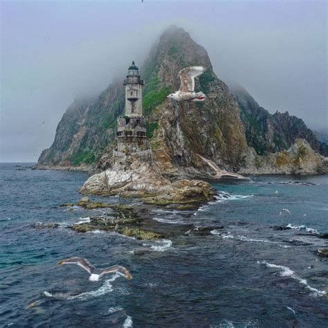 Aniva Lighthouse Nakashiretoko is an abandoned lighthouse on Cape Aniva ...