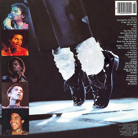 The Jacksons – Live | Vinyl Album Covers.com