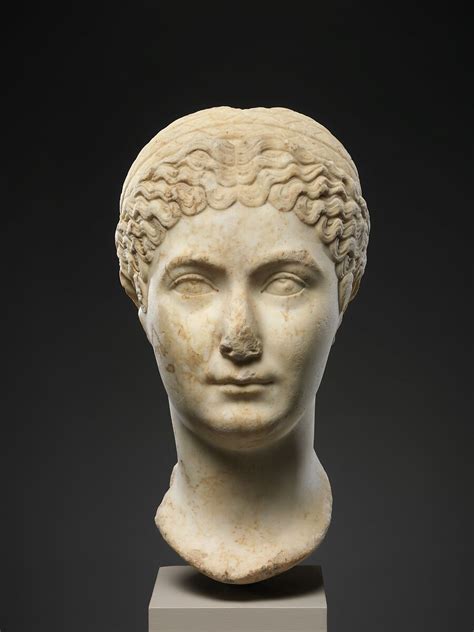 Marble portrait of Matidia Minor | Roman | Antonine | The Met