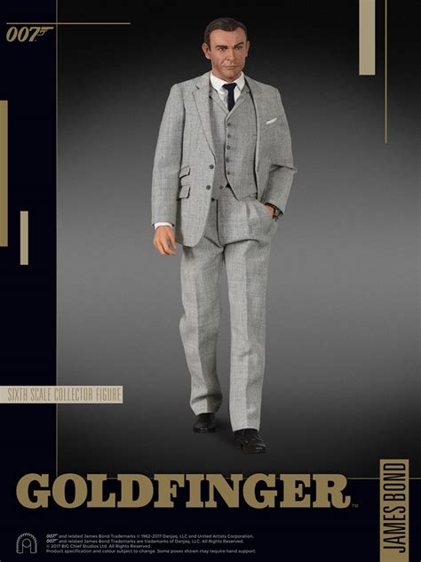 James Bond - Goldfinger James Bond (Grey Suit) - 1/6 - Heromic