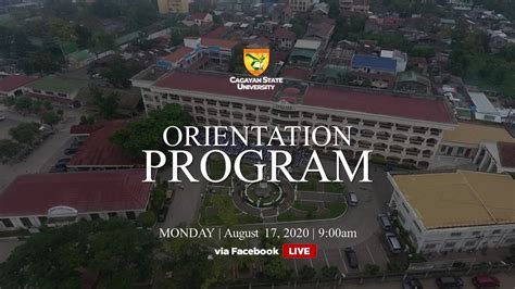 Office of the University President CSU - Orientation Program - Cagayan ...