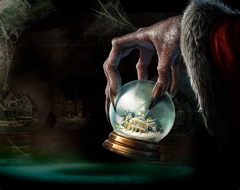 Retro 'Krampus' Poster Shakes a Snowglobe of Terror