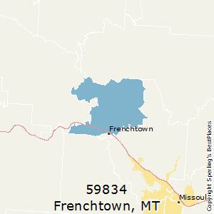 Frenchtown (zip 59834), MT