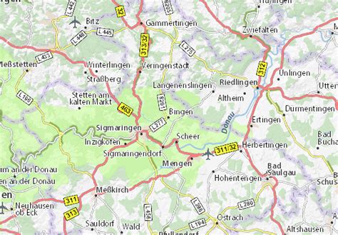 MICHELIN Bingen map - ViaMichelin