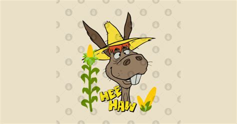 Hee Haw Donkey Vintage - Hee Haw - Mask | TeePublic