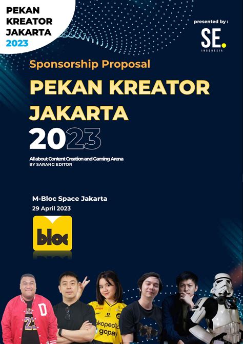 Sponsorship Proposal - Ridwan Gunawan - Halaman 1 - 12 | PDF Online | PubHTML5