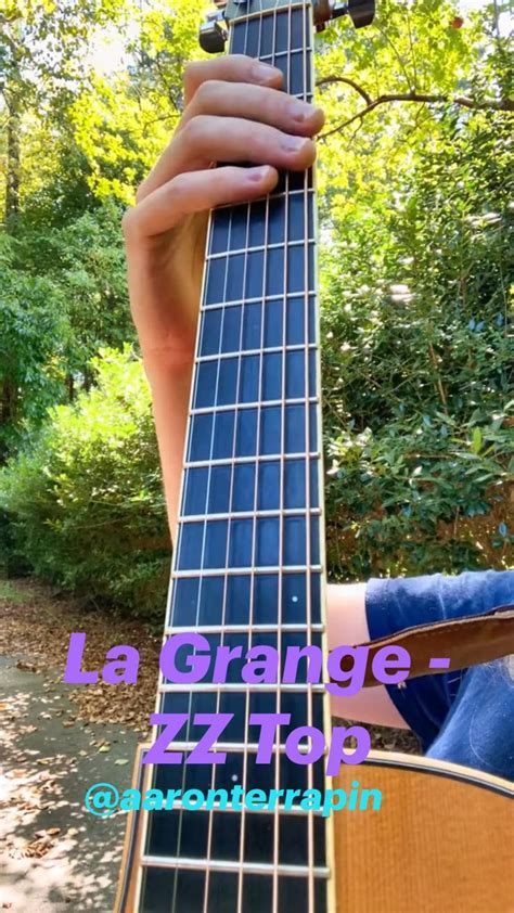 La Grange - ZZ Top acoustic cover | Guitar tutorials songs, Learn ...