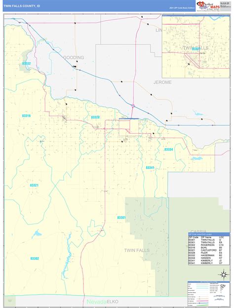 Idaho Falls Zip Code Map