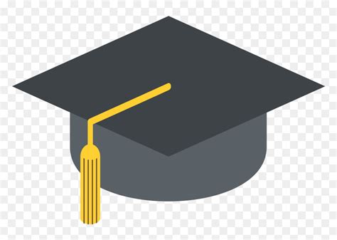 Graduation Cap Emoji Clipart - University Emoji, HD Png Download - vhv