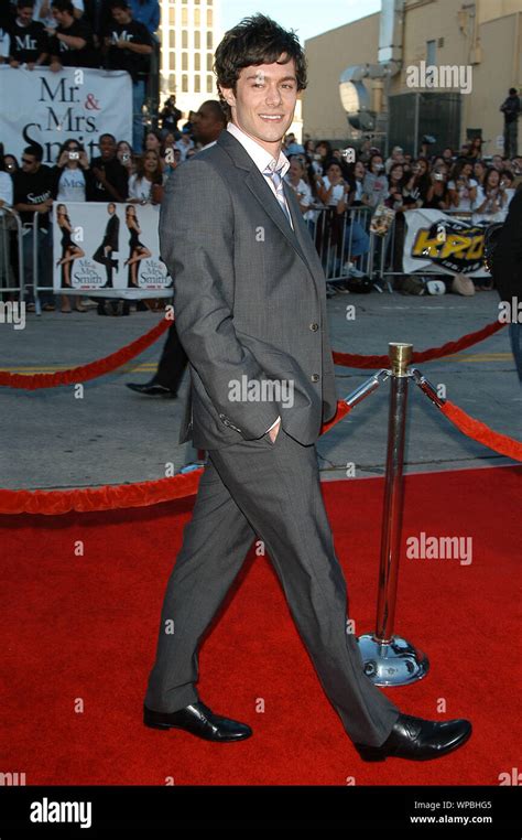 Adam Brody at the World Premiere of "Mr. & Mrs. Smith" held at the Mann ...