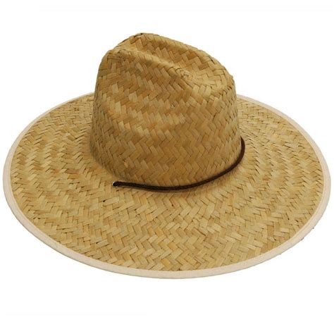 Men's Straw Hat-MS0003 - The Home Depot