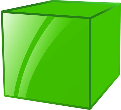 Download Box, Cube, Green. Royalty-Free Vector Graphic - Pixabay