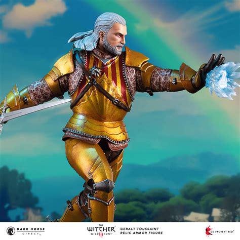 The Witcher 3: Wild Hunt — Geralt Toussaint Relic Armor Figure – Dark ...