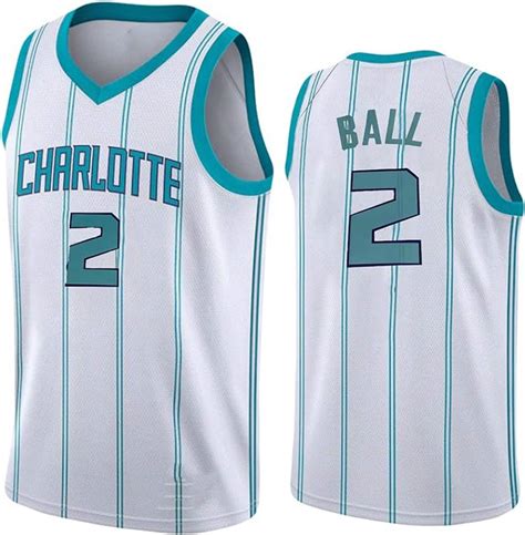 Lamelo Ball Jersey, stagione 2021 La nuova Charlotte Hornets 2# Maglia ...