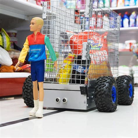 Smart Shopping Trolley that Follows Customer