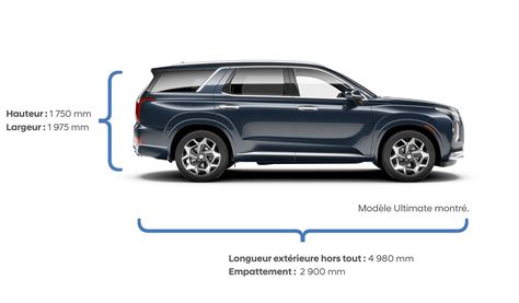 PALISADE 2021 | Spécifications | Hyundai Canada