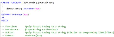 SDU Tools: Converting T-SQL Strings to PascalCase or camelCase - The ...