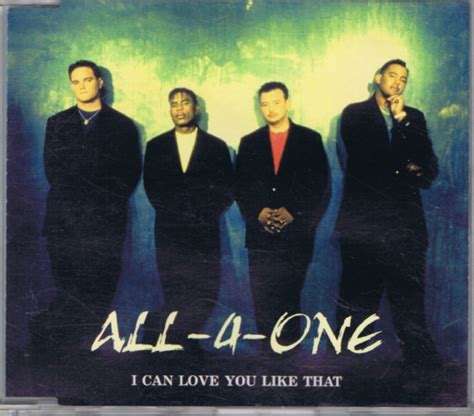 All-4-One - I Can Love You Like That (1995, CD) | Discogs