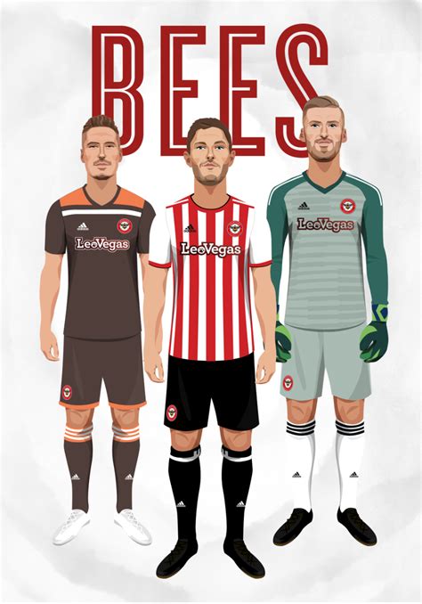 Brentford FC 'BEES' covers on Behance