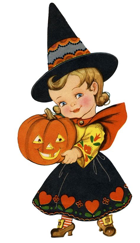 Pin by Karen Sullivan on Vintage Halloween | Vintage halloween images, Vintage halloween witch ...