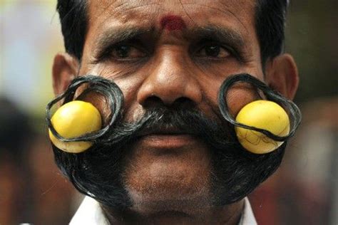 Better Sorry Than Shave: In India, the Moustache Is Serious Business