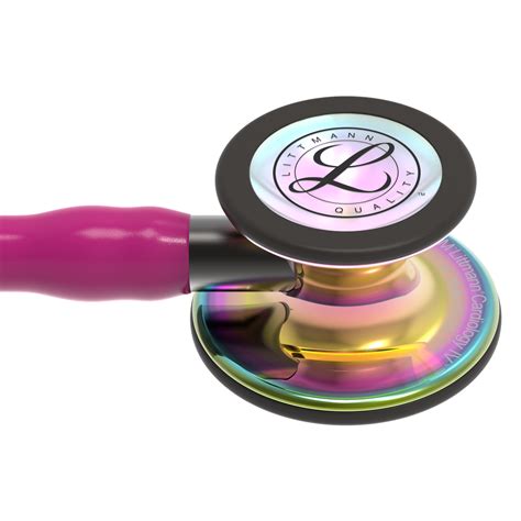 Littmann Cardiology IV Stethoscope, Rainbow Raspberry Smoke, 6241 ...