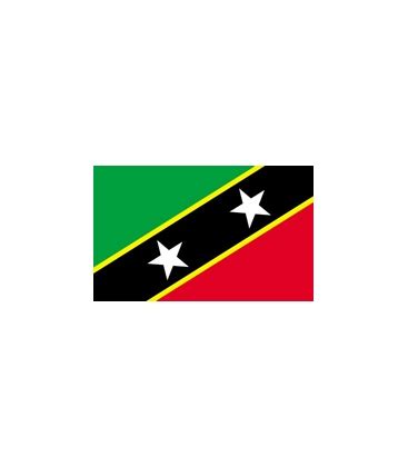 St. Kitts & Nevis Courtesy Flag 2x3 ft.