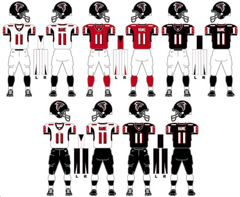 The Gridiron Uniform Database: The Atlanta Falcons Uniform History