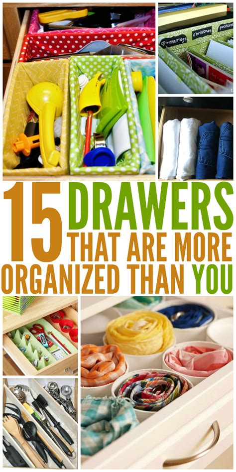 15 Brilliant Organizing Ideas For Your Drawers – DIY Discovers