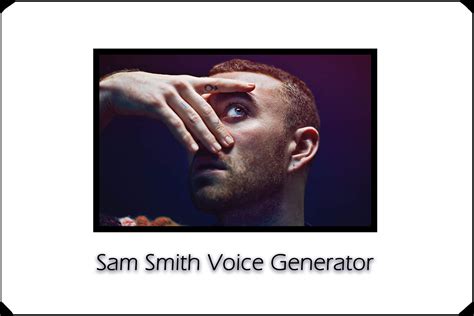 Use Text to Speech to Create Realistic Sam Smith AI Voice