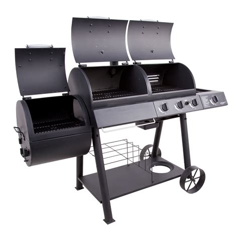 CharBroil Oklahoma Joe's Offset Propane Smoker & Gas Grill & Reviews | Wayfair