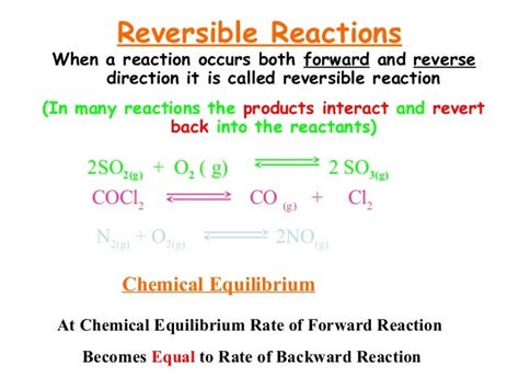 05c reversible reactions