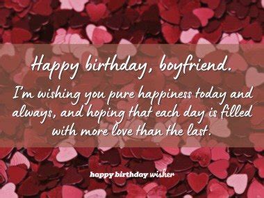 Birthday Wishes For Boyfriend Happy Birthday Boyfriend, Birthday Wishes ...