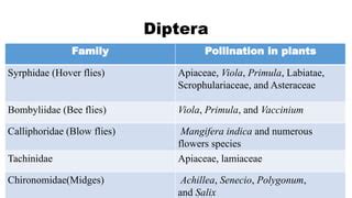 Pollinators and their types | PPT | Free Download