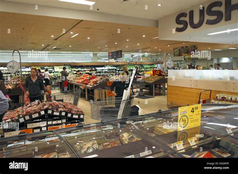 interior of a Woolworths supermarket retail store in sydney new south wales australia,woolworths ...