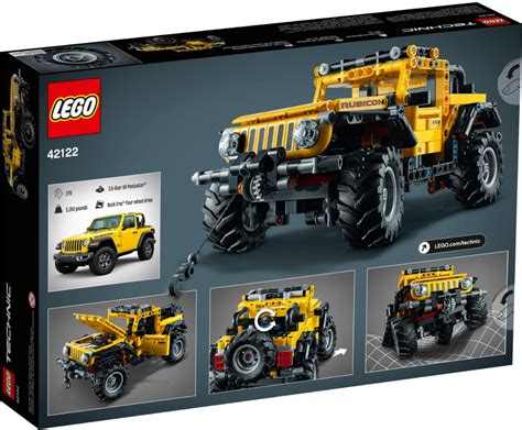 Best Buy: LEGO Technic Jeep Wrangler 42122 6332736