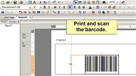 How to Encode a Tab (or Function) in a Code 128 Barcode in Crystal Reports. - YouTube