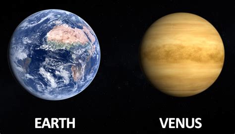 Venus & Earth Compared - Similarities & Differences - Living Cosmos