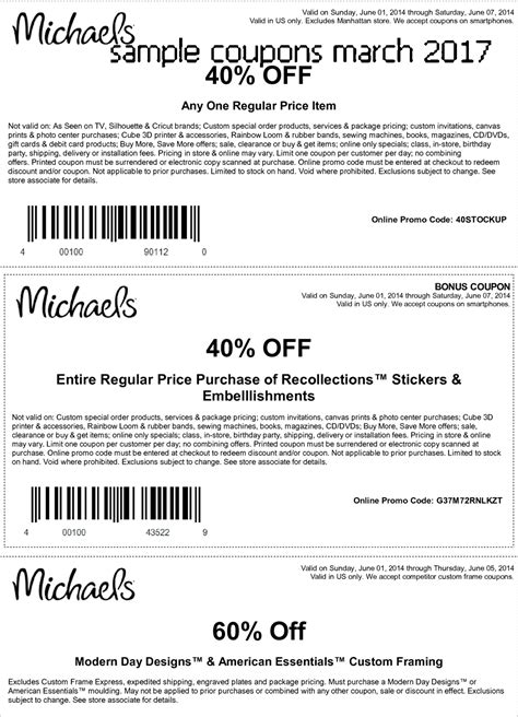 Free Promo Codes and Coupons 2022: Michaels Coupons