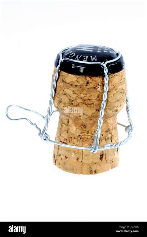 agraffe with champagne corks Stock Photo - Alamy