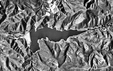 Dry Canyon Reservoir Aerial Photos