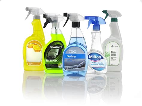 Trigger Spray Labels & Chemical Cleaning Bottle Labels|Labelservice