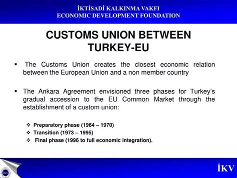 PPT - CUSTOMS UNION BETWEEN TURKEY-EU PowerPoint Presentation, free download - ID:6872274