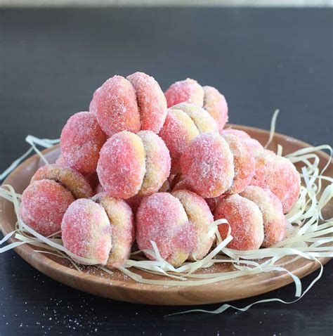 Breskvice - Jam Filled, Peach Shaped Cookies