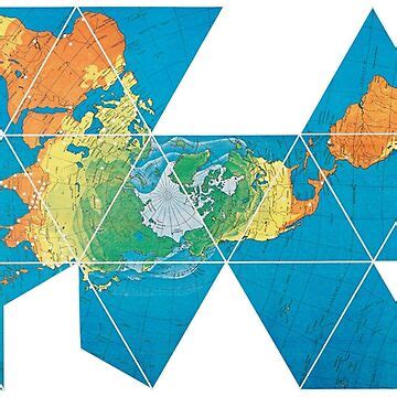 "Dymaxion Map" Poster for Sale by Gustavo Rodríguez | Redbubble