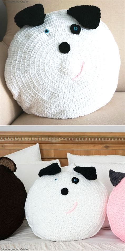 12 Adorable Crochet Animal Pillows For Kids