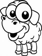Animals Coloring Cartoon Wecoloringpage Sketch Page sketch template